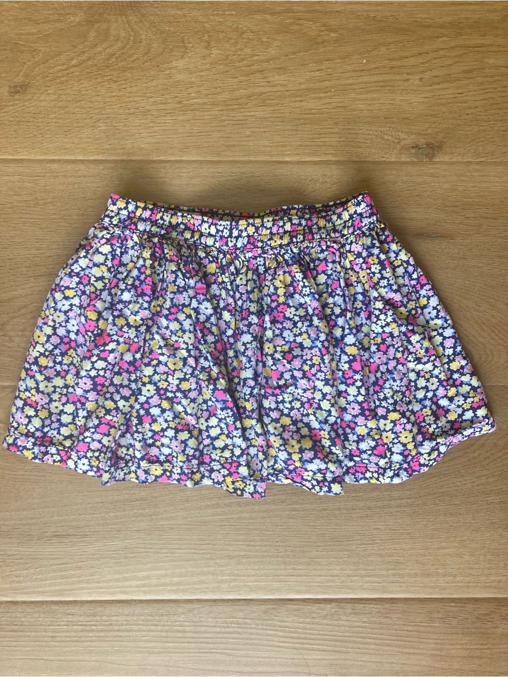 OshKosh B'gosh Multicolor Floral Elastic Waist Flowy Skirt